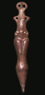 Late Neolithic female figure from Romania, 40th century BC. Artist: Unknown
