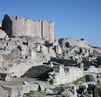 Ruins of the Roman city of Thugga, 3rd century. Artist: Unknown