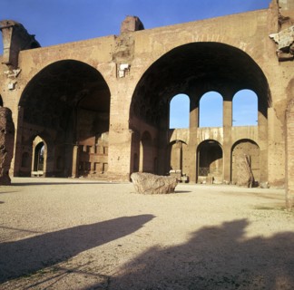 Basilca of the Emperor Maxentius. Artist: Unknown