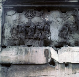 Detail of the arch of the Emperor Titus, 1st century. Artist: Unknown