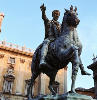 Equestrian statue of Marcus Aurelius, 2nd century. Artist: Unknown