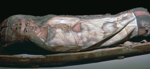 Roman period Egyptian mummy of a child, 3rd century. Artist: Unknown