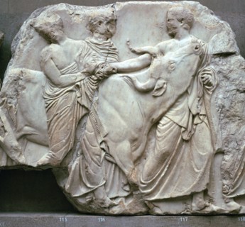 Detail of the Elgin Marbles, 5th century BC. Artist: Phidias