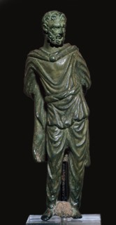 Roman bronze of a Gaulish prisoner. Artist: Unknown