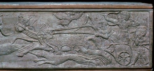 Detail of a Phoenician board for the Egyptian game of Tjan, 16th century BC. Artist: Unknown