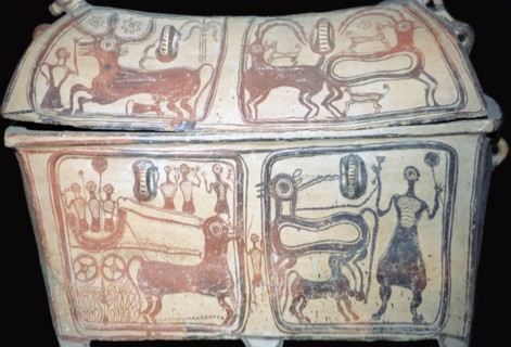 Late Minoan sarcophagus. Artist: Unknown