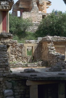 Buildings in the southern part of the Minoan Royal Palace at Knossos, 21st century BC. Artist: Unknown