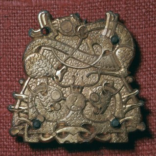Brooch from a Viking grave, 9th century. Artist: Unknown