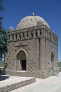 Mausoleum of Ismail Samani in Samarkand, 9th century. Artist: Unknown