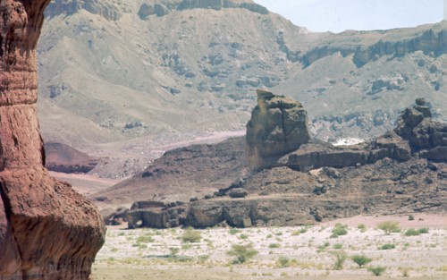 Site of King Solomon's Mines in the Neggu desert, 10th century BC. Artist: Unknown