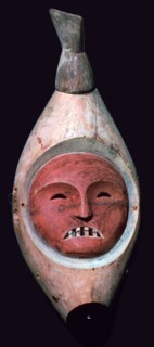 Inuit wooden mask. Artist: Unknown