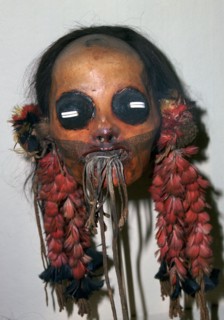 South Native American boiled head Artist: Unknown