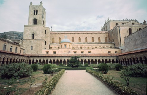 Monreale cathedral in Sicily, 12th century. Artist: Unknown