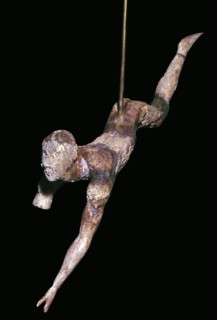 Minoan ivory bull-leaper Artist: Unknown