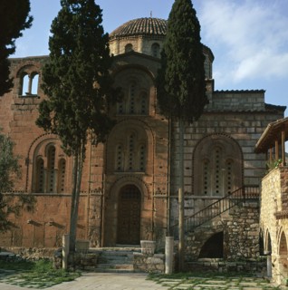 The Byzantine monastery at Daphni, 11th century. Artist: Unknown