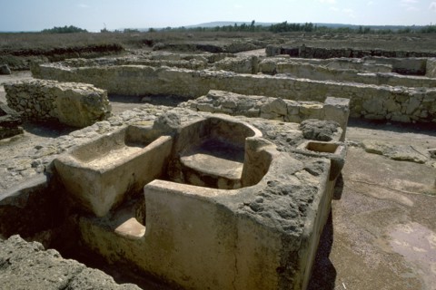 Bath in a Punic Town, 5th century. Artist: Unknown