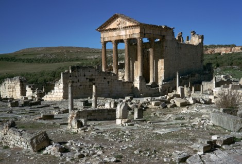Capitol of Dougga, 2nd century. Artist: Unknown