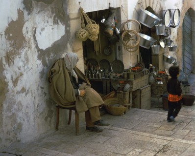Shop in the souk in Sousse.