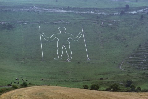 Long Man of Wilmington, 16th century.