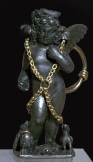 Bronze statuette of the infant Horus. Artist: Unknown