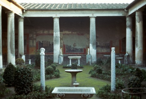 The house of the Vettii in Pompeii, 1st century. Creator: Unknown.