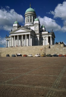 Lutheran Cathedral in Helsinki, 19th century. Artist: Unknown