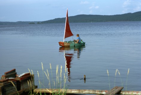 Saynatsalo island on Lake Paijanne in August.