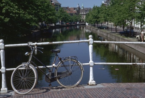 The Rapenburg in Leiden.