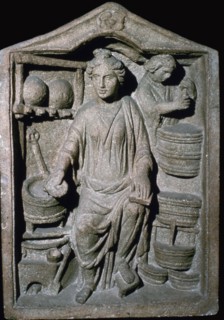 Roman relief of a Pharmacy Shop. Artist: Unknown