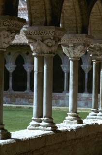 Cloister in the Abbey of Mossaic, 11th century. Artist: Unknown