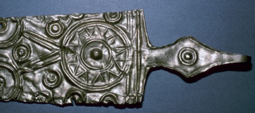 Detail of Celtic Iron Age goldwork, 6th century BC. Artist: Unknown