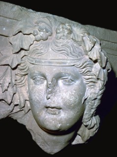 Image of the Nabatean God Dushares, 1st century. Artist: Unknown