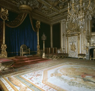 Napoleon's Throne-Room, 19th century. Artist: Unknown