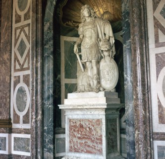 Statue of Louis XIV as a Roman Emperor, 17th century. Artist: Unknown