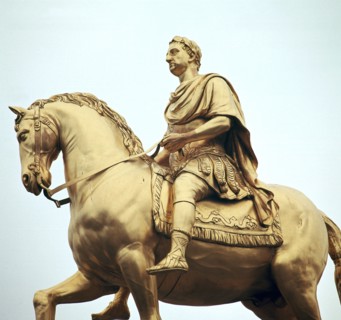 Equestrian Statue of King William III, 18th century. Artist: Peter Scheemakers