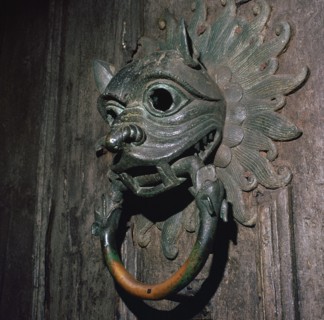 Sanctuary Knocker from Durham Cathedral, 12th century. Artist: Unknown