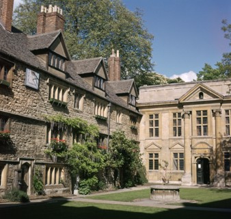 St Edmund Hall in Oxford, 13th century. Artist: Unknown