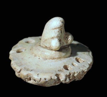 Bone phallic amulet, 3rd century. Artist: Unknown
