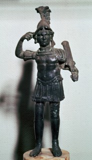 Roman bronze deity, 2nd century. Artist: Unknown