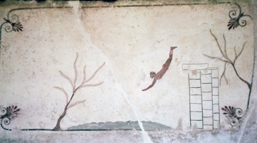 Greek Tomb Painting, 5th century BC. Artist: Unknown