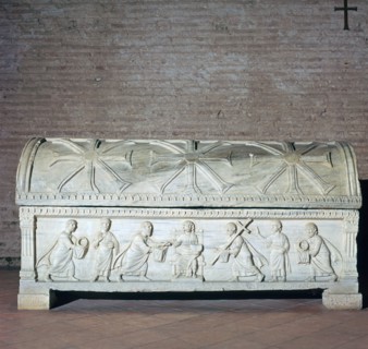 Early Christian Sarcophagus, 5th century. Artist: Unknown