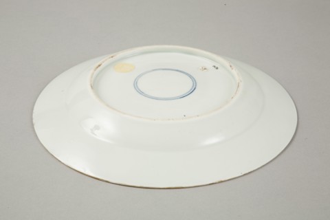 European copy of Chinese Imari plate, 20th century. Artist: Unknown.