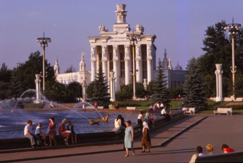 Economic Achievements Exhibition (Agriculture Pavilion), Moscow, c1960s. Artist: CM Dixon.