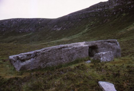 Dwarfie Stone, Isle of Hoy, Orkney, Scotland, 20th century. Artist: CM Dixon.