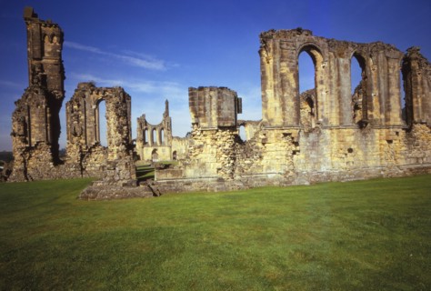 Byland Abbey, Founded 12th Century, Yorkshire, England, 20th century. Artist: CM Dixon.