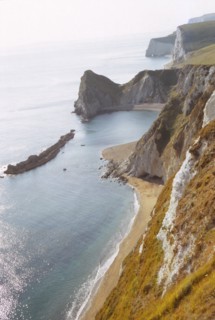 Durdle Door from East, Dorset Coast, 20th century. Artist: CM Dixon.