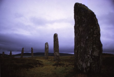 Ring of Brodgar, Megalithic Stone Circle, c. 3rd millennium BC, Stenness, Orkney, 20th century. Artist: CM Dixon.