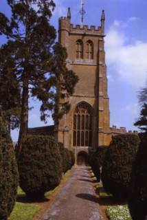 Church of All Saints, Martock, Somerset, 20th century. Artist: CM Dixon.