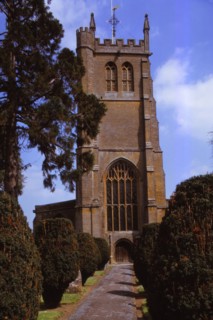 Church of All Saints, Martock, Somerset, 20th century.  Artist: CM Dixon.
