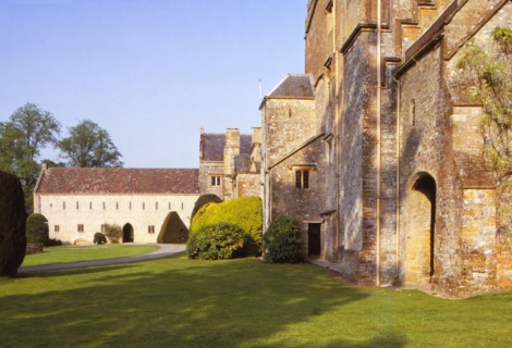 West facade of Forde Abbey, Dorset, 20th century. Artist: CM Dixon.